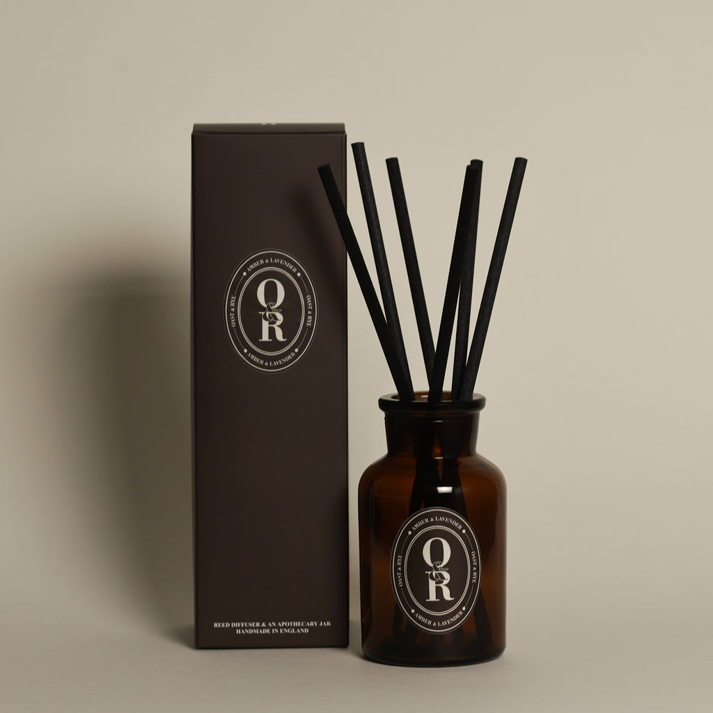 Amber & Lavender Diffuser Set image 0