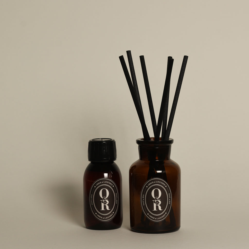Amber & Lavender Diffuser Set image 1