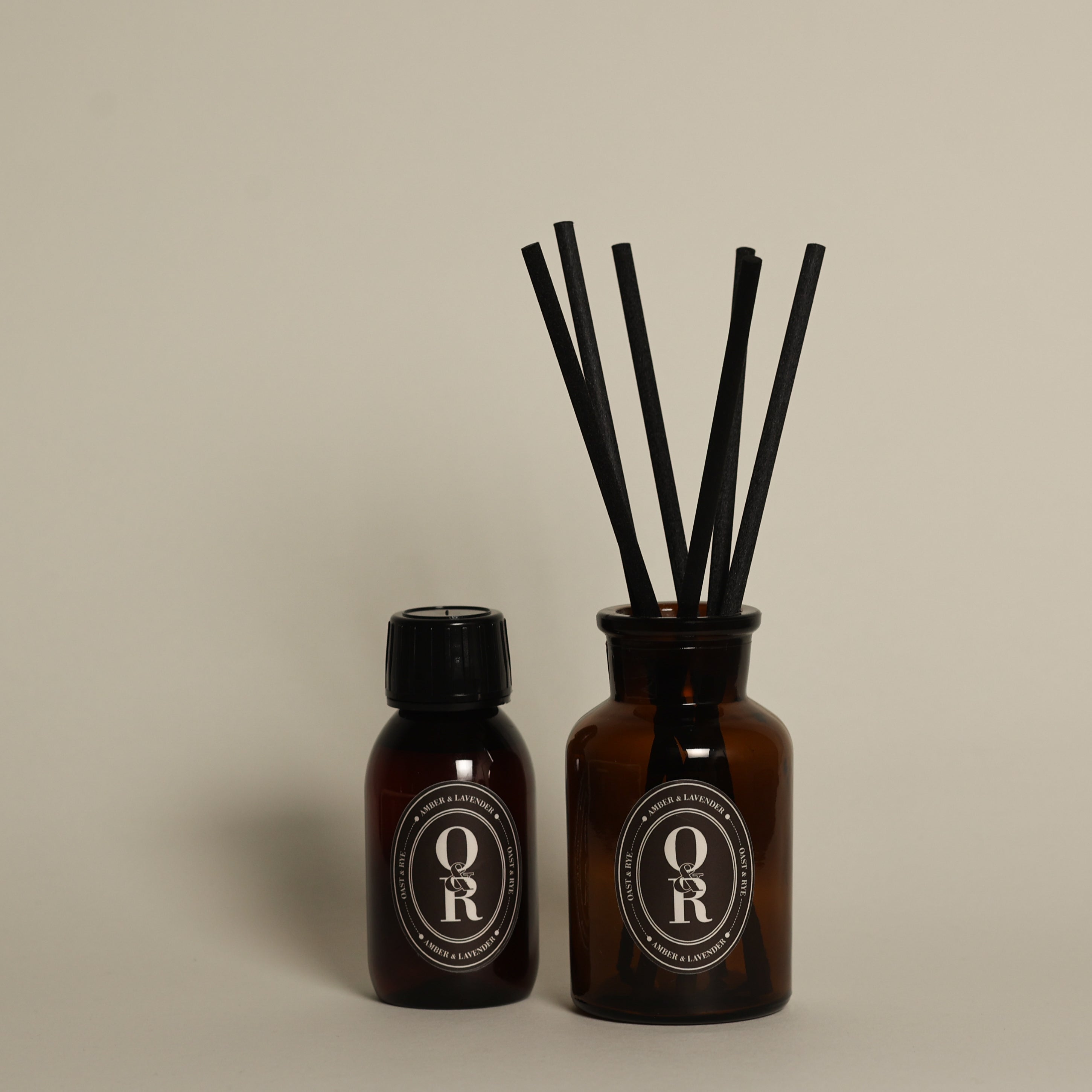 Amber & Lavender Diffuser Set image 1